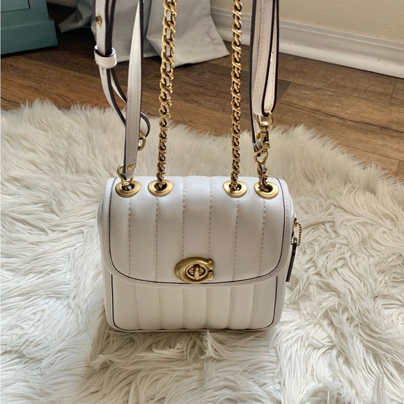 Coach Madison 18 Quilted Leather Convertible Backpack - Picture 15 of 16